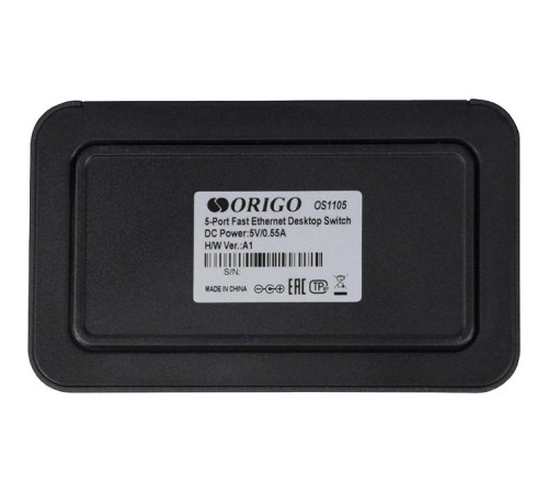 Коммутатор/ Unmanaged Switch 5x100Base-TX, plastic case