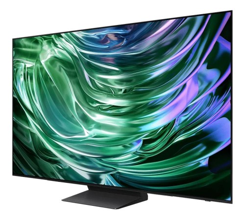 Телевизор 55'' Samsung/ 55", OLED, Ultra HD, Tizen Smart TV, 120 Hz (Up to 144Hz), HDR10+, Wi-Fi, Voice, DVB-T2/C/S2, Bluetooth, CI+(1.4), FreeSync Premium, 2.1Ch 40W, OTS Lite, 4HDMI, 2USB, Graphite Black 2024