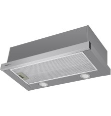 ВЫТЯЖКА HOMSair Flat 50 Inox/ встраиваемая, кнопочное управление, 2 скорости, 520 м3/ч, до 20 м2, 45 дБ, угольный фильтр CF110 - 1 шт, ШхВхД: 500х176х280 мм, нерж. сталь