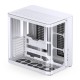 Корпус без блока питания/ Case JONSBO TK-2, Midi-Tower, TG, no fans, 1xUSB-A 3.2 + 1xUSB-C 3.2, ATX, mATX, mITX White
