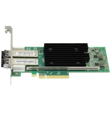 Сетевой адаптер QLE2772-SR-SP   PCIe 4.0, x8, 2-ports, 32GFC, SR-Optic, трансиверы установлены, LP+FH brackets, OEM