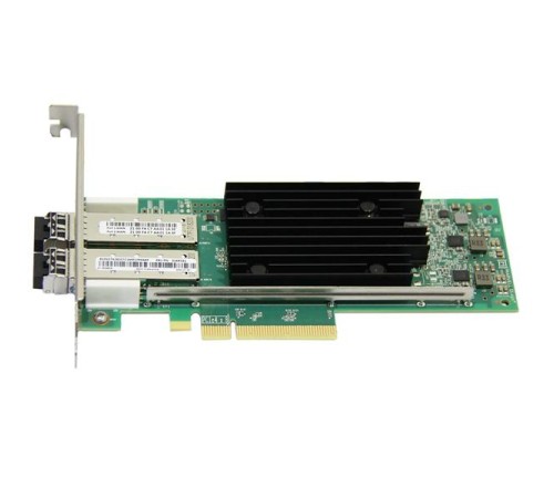 Сетевой адаптер QLE2772-SR-SP   PCIe 4.0, x8, 2-ports, 32GFC, SR-Optic, трансиверы установлены, LP+FH brackets, OEM