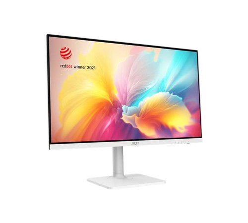 Монитор MSI Modern MD272QXPW 27" 16:9 WQHD(2560x1440) IPS Flat,1ms(MPRT),HDR 400,1000:1,100M:1,400nit,HDMI,DP,2xUSB Type-A,USB Type-B,USB Type-C,Speaker,Tilt,Swivel,Height,Pivot,100Hz,White(white cable),1y