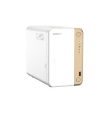 Системы хранения данных QNAP CHANNEL DC 2GhzCPU/4Gb/upto 2HDD, upto 18 with TL-D800C/SATA(3,5'')/ 2xUSB3.2 2xUSB2.0/1xHDMI/1xExp.slot/1x2,5Gb/iSCSI/1xPS/2YW TS-262-4G-EU-RU