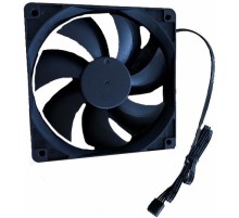 Охлаждение корпуса/ Case Cooler Foxline FL-F120PWM, 120mm, 4pin PWM connector