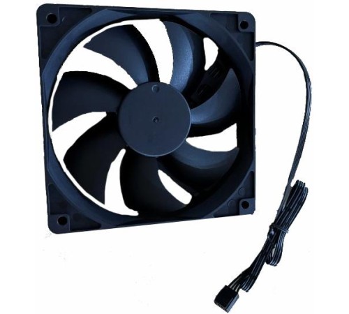 Охлаждение корпуса/ Case Cooler Foxline FL-F120PWM, 120mm, 4pin PWM connector Охлаждение корпуса/ Case Cooler Foxline FL-F120PWM, 120mm, 4pin PWM connector
