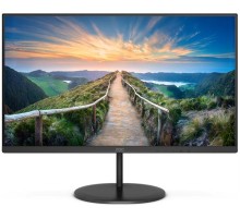 Монитор 27" AOC Q27V4EA 2560x1440, LED, 16:9, IPS, 250cd, 1000:1, 20M:1, 4ms, 178/178, HDMI, DP, 75Hz, Speakers, Tilt, Внеш, VESA, Black, 3y