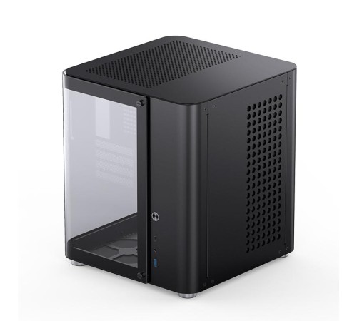 Корпус без блока питания/ Case JONSBO TK-1 Black 2.0, Mini-Tower, no fan, 1xUSB-A 3.2 + 1xUSB-C 3.2, mATX, mITX Black Корпус без блока питания/ Case JONSBO TK-1 Black 2.0, Mini-Tower, no fan, 1xUSB-A 3.2 + 1xUSB-C 3.2, mATX, mITX Black