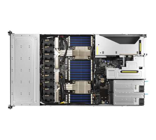 Серверная платформа/ RS700-E10-RS12U-WOCPU026Z ASUS RS700-E10-RS12U, 1U, 2xLGA4189 (3rd Gen Scalable), 32 DDR4, 12x2.5 HS bays (12x NVMe/SAS/SATA, 4 NVMe supported), 2хM.2 slots(2280), 3xPCIe x16, Aspeed AST2600, X710-AT2 2x10G, 2x1600W Серверная платформа/ RS700-E10-RS12U-WOCPU026Z ASUS RS700-E10-RS12U, 1U, 2xLGA4189 (3rd Gen Scalable), 32 DDR4, 12x2.5 HS bays (12x NVMe/SAS/SATA, 4 NVMe supported), 2хM.2 slots(2280), 3xPCIe x16, Aspeed AST2600, X710-AT2 2x10G, 2x1600W