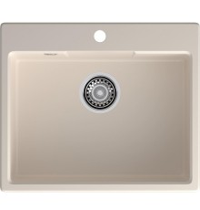 Кухонная мойка GRANFEST GRANFEST Мойка URBAN 658  1-чаша 580*490мм, монтаж: врезной, материал: кварц, цвет: белый