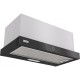 Вытяжка Franke/ Best, Вытяжка TOUCH BK 60, 60см, 750 м3/ч, сенсорное управление, LED освещение, Угольный фильтр Ф-07 (приобретается отдельно), цвет: нержавеющая сталь, лицевая планка: черное стекло