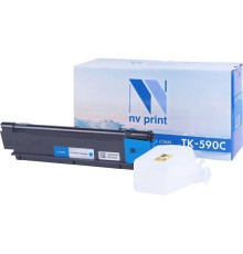 -/ Тонер-картридж NVP NV-TK-590 Cyan для Kyocera FS-C5250DN/ C2026MFP/ C2026MFP+/ C2126MFP/ C2126MFP+/ C2526MFP/ C2626MFP/ Ecosys P6026cdn (5000k)