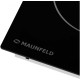 Электрическая домино MAUNFELD/ Электрическая варочная панель MAUNFELD CVCE594BK, 60см, стеклокерамика, сенсорное управление, таймер, мощность конфорок 1200, 1200, 1800, 1800 Вт, автоматическое выключение, индикатор остаточного тепла, защита от перегрева,