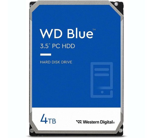 Жесткий диск/ HDD WD SATA3 4TB Blue 5400 RPM 256Mb 1 year warranty (replacement WD40EZAZ,WD40EZRZ) Жесткий диск/ HDD WD SATA3 4TB Blue 5400 RPM 256Mb 1 year warranty (replacement WD40EZAZ,WD40EZRZ)