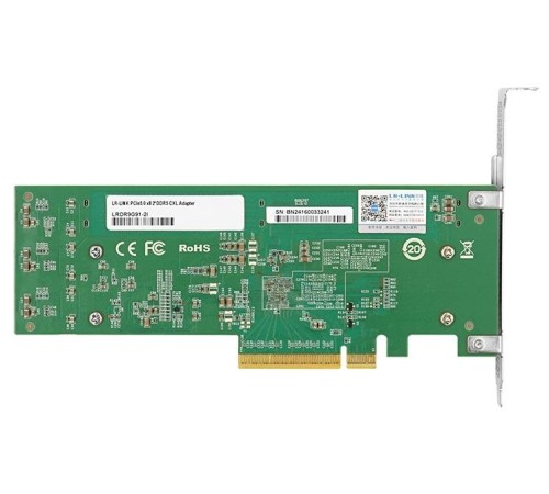 Адаптер LR-Link DDR5 CXL Adapter, 2xDDR5 RDIMM slots, PCIe5.0 x8 Адаптер LR-Link DDR5 CXL Adapter, 2xDDR5 RDIMM slots, PCIe5.0 x8