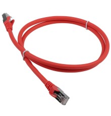  Патч-корд LANMASTER LSZH SFTP кат.6A, 1.5 м, красный