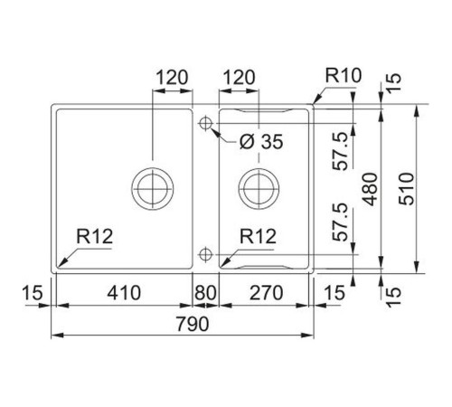 Мойка Franke BWX 220-41-27/ Best, Серия BOX CENTER, Мойка BWX 220-41-27, оборотная, аксессуары в комплекте, монтаж вровень или на столешницу Мойка Franke BWX 220-41-27/ Best, Серия BOX CENTER, Мойка BWX 220-41-27, оборотная, аксессуары в комплекте, монтаж вровень или на столешницу