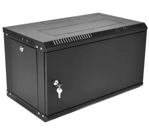 Шкаф ЦМО Шкаф телекоммуникационный настенный разборный ЭКОНОМ 6U (600 350) дверь металл, цвет черный Шкаф ЦМО Шкаф телекоммуникационный настенный разборный ЭКОНОМ 6U (600 350) дверь металл, цвет черный