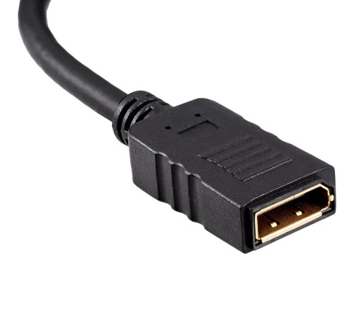 Кабель-переходник/ Кабель-переходник HDMI(M) +USB---> DP(F) 0.15m 4K*60Hz VCOM<CG599E> Кабель-переходник/ Кабель-переходник HDMI(M) +USB---> DP(F) 0.15m 4K*60Hz VCOM<CG599E>