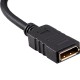 Кабель-переходник/ Кабель-переходник HDMI(M) +USB---> DP(F) 0.15m 4K*60Hz VCOM<CG599E>