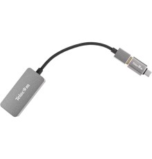 Кабель-переходник/ Кабель-переходник USB 3.0-->RJ-45 2.5G Ethernet, and TypeC адаптер 0.15м Telecom <TU325M>