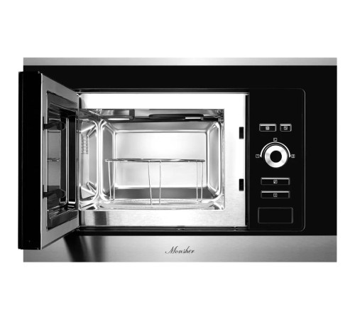 Встраиваемая микроволновая печь Monsher/ 60 см, 20 л, 8 автоматических кулинарных программ, 5 режимов мощности, функция размораживания по весу полуфабрикатов или по времени, черный и нерж. Встраиваемая микроволновая печь Monsher/ 60 см, 20 л, 8 автоматических кулинарных программ, 5 режимов мощности, функция размораживания по весу полуфабрикатов или по времени, черный и нерж.
