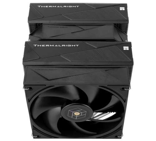 Кулер для процессора/ CPU Cooler Thermalright Royal Pretor 130 (4-pin PWM, 158mm, Ni/Cu, 6x6mm, 1x120+1x130mm, 80.45CFM/81.88CFM, 29.4dBA/28.3dBA, 2150PM/1750RPM, S: 1200, 1700, 1851, 2011, 2066, 115X, AM4, AM5, silver, black) Кулер для процессора/ CPU Cooler Thermalright Royal Pretor 130 (4-pin PWM, 158mm, Ni/Cu, 6x6mm, 1x120+1x130mm, 80.45CFM/81.88CFM, 29.4dBA/28.3dBA, 2150PM/1750RPM, S: 1200, 1700, 1851, 2011, 2066, 115X, AM4, AM5, silver, black)