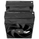 Кулер для процессора/ CPU Cooler Thermalright Royal Pretor 130 (4-pin PWM, 158mm, Ni/Cu, 6x6mm, 1x120+1x130mm, 80.45CFM/81.88CFM, 29.4dBA/28.3dBA, 2150PM/1750RPM, S: 1200, 1700, 1851, 2011, 2066, 115X, AM4, AM5, silver, black)