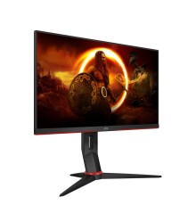 Монитор игровой 23.8'' 16:9 1920х1080(FHD) IPS, 240 Hz, 350 cd/m2, 1000:1, 80M:1, 0,5 ms, 2xHDMI, DP, USB-Hub, Height adj, Pivot, Tilt, Swivel, Speakers, Black+Cherry (Из ремонта)