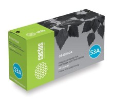 -/ Картридж лазерный Cactus CS-Q7553AS Q7553A черный (3000стр.) для HP P2014/P2015/M2727