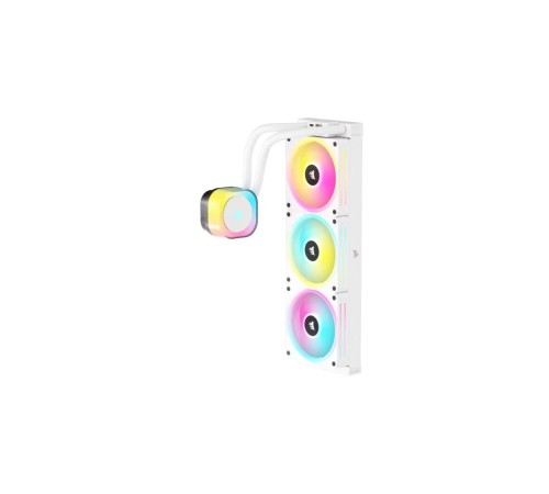 Система жидкостного охлаждения/ Water Cooling System Corsair iCUE LINK H150i RGB (360mm, White, RGB/ Fans: 3x120mm, 63.1CFM, 37dBA, 2400RPM/Rad thickness 27mm/ S: 1851, 1700, 1200, 115X, AM5, AM4) Система жидкостного охлаждения/ Water Cooling System Corsair iCUE LINK H150i RGB (360mm, White, RGB/ Fans: 3x120mm, 63.1CFM, 37dBA, 2400RPM/Rad thickness 27mm/ S: 1851, 1700, 1200, 115X, AM5, AM4)