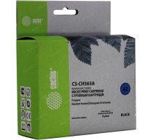 -/ Картридж струйный Cactus CS-CH565A №82 черный (72мл) для HP DJ 510