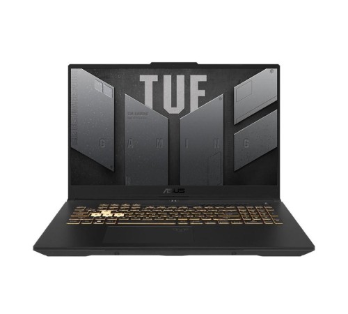 Ноутбук/ ASUS TUF F17 FX707VV-HX131 17.3"(1920x1080 (матовый, 144Hz) IPS)/Intel Core i7 13620H(2.4Ghz)/16384Mb/1024PCISSDGb/noDVD/Ext:nVidia GeForce RTX4060(8192Mb)/Cam/BT/WiFi/90WHr/war 1y/2.6kg/Mecha Gray/DOS Ноутбук/ ASUS TUF F17 FX707VV-HX131 17.3"(1920x1080 (матовый, 144Hz) IPS)/Intel Core i7 13620H(2.4Ghz)/16384Mb/1024PCISSDGb/noDVD/Ext:nVidia GeForce RTX4060(8192Mb)/Cam/BT/WiFi/90WHr/war 1y/2.6kg/Mecha Gray/DOS