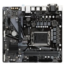 Материнская плата GIGABYTE H610M S2H V3 DDR4, LGA1700, H610, 2*DDR4, 4*SATA, 1*M.2, 2*USB 3.2, 4*USB 2.0, 1*PCIx16, 1*PCIx1, D-Sub+HDMI+2*DP, mATX