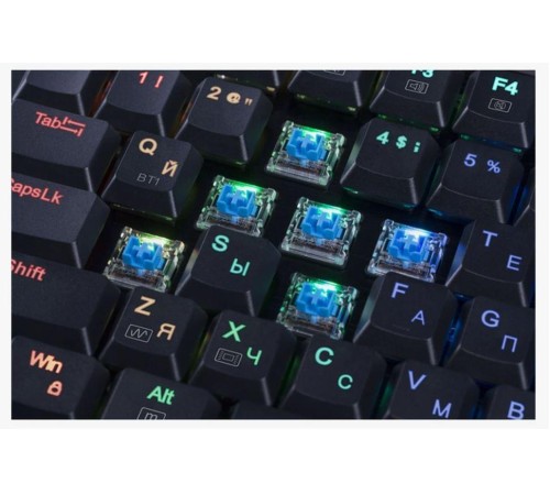 Redragon Беспроводная клавиатура Dragonwarrior RGB,тонкая,94клавиш,б.п.