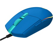 Мышь игровая Logitech G102 BLUE - EER - Lightsync (арт. 910-005810, M/N: MU0054)