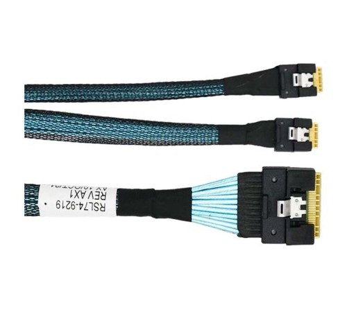 Кабель/ SFF-8654 8i/SFF-8654 4i*2-0.8M