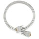 Greenconnect Кабель 0-модемный COM RS-232 линковочный 5 m GCR-DB901-5m 9F AF / 9F AF, пакет