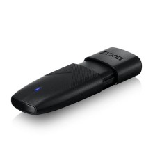 Адаптер Двухдиапазонный Wi-Fi USB-адаптер Zyxel NWD7605, AX1800, 802.11a/b/g/n/ac/ax (600+1200 Мбит/с), USB3.0
