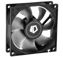 Вентилятор для корпуса ID-COOLING NO-8025-SD 80x80x25мм (136шт./кор, 3pin, черный, 2000об/мин) BOX