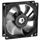 Вентилятор для корпуса ID-COOLING NO-8025-SD 80x80x25мм (136шт./кор, 3pin, черный, 2000об/мин) BOX