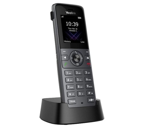 Трубка YEALINK DECT трубка W74H, экран 1.8", виброоповещение, FNR, BT, 3.5 mm, для W70B/W71P/W73P/W74P/W76P/W79P/W75/W80/W90, шт Трубка YEALINK DECT трубка W74H, экран 1.8", виброоповещение, FNR, BT, 3.5 mm, для W70B/W71P/W73P/W74P/W76P/W79P/W75/W80/W90, шт