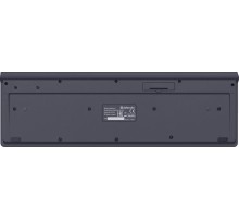 Беспроводная клавиатура Defender 45535 UltraMate SM-535 RU,черный,мультимедиа