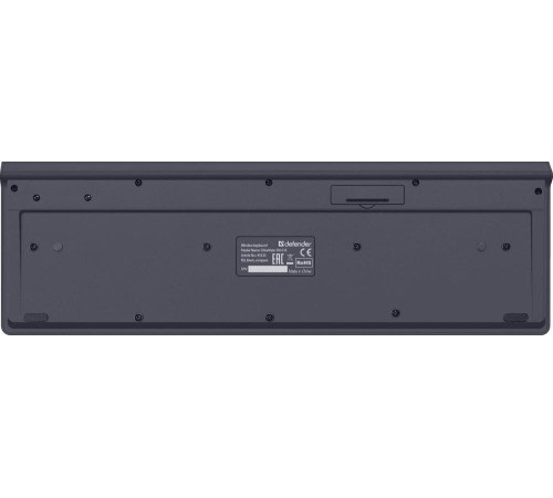 Беспроводная клавиатура Defender 45535 UltraMate SM-535 RU,черный,мультимедиа Беспроводная клавиатура Defender 45535 UltraMate SM-535 RU,черный,мультимедиа