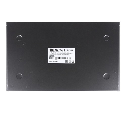 Коммутатор/ Smart Managed Switch 24x100Base-TX, 1x1000Base-T, 1xCombo 1000Base-T/SFP, 19" w/brackets