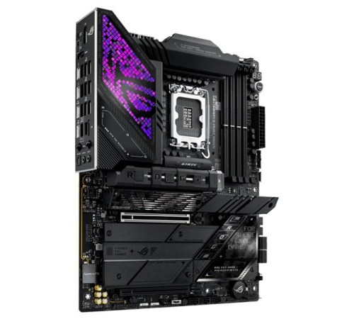 Материнская плата ASUS ROG STRIX Z890-E GAMING WIFI, LGA1851, Z890, 4*DDR5, 4*SATA, 7*M.2, 10*USB 3.2, 2*Type-C, 2*PCIx16, 2*Thunderbolt™ 4, HDMI+DP, ATX; 90MB1IM0-M0EAY0