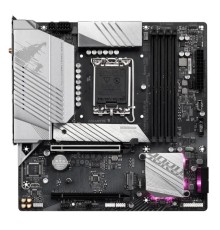 Материнская плата GIGABYTE B760M AORUS ELITE AX, LGA1700, B760, 4*DDR5, 4*SATA, 2*M.2, 4*USB 3.2, 4*USB 2.0, Type-C, 2*PCIx16, HDMI+DP, mATX