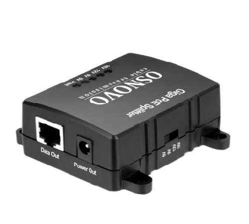 Сплиттер/ OSNOVO PoE-сплиттер Gigabit Ethernet с функцией выбора напряжения на 5/9/12/18V Сплиттер/ OSNOVO PoE-сплиттер Gigabit Ethernet с функцией выбора напряжения на 5/9/12/18V