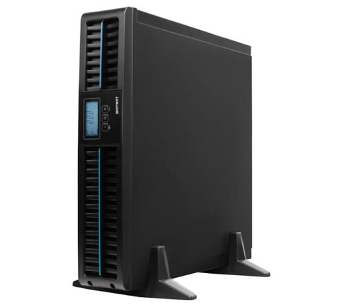 Источник бесперебойного питания SMARTWATT ИБП Онлайн, мощность 1000/900 ВА/Вт, стоечный/напольный, LCD дисплей, управляемые розетки, IEC13 - 8 шт.