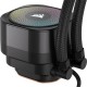 Система жидкостного охлаждения/ Water Cooling System Corsair NAUTILUS 360 ARGB (360mm, Black, ARGB/ Fans: 3x120mm, 72.8CFM, 36dBA, 1700RPM/ S: 1851, 1700, AM5, AM4)